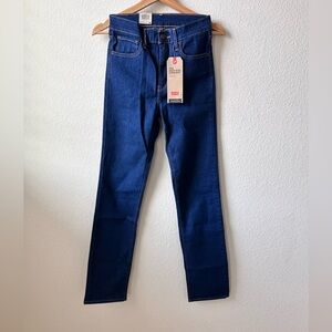 Levi's 724 High Rise Slim Straight Blue Jeans Size 27